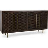 Norwood 4 Door Sideboard in Mango Wood