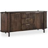 Redford 2 Door 3 Drawer Buffet in Brown Mango Wood