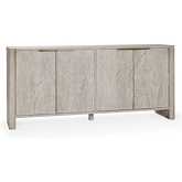 Ledro 4 Door Cabinet in White Wash Mango Wood