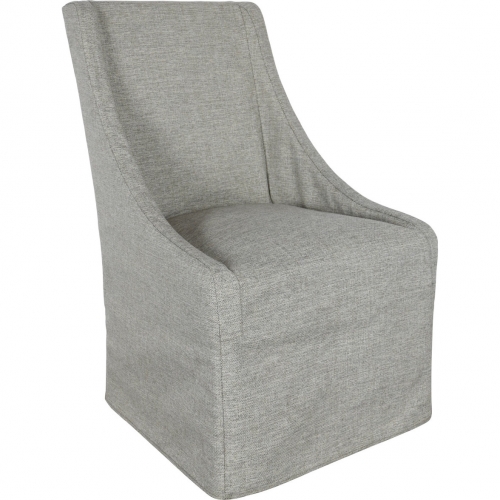 Warwick Dining Chair in Granite Gray Fabric (Set of 2)