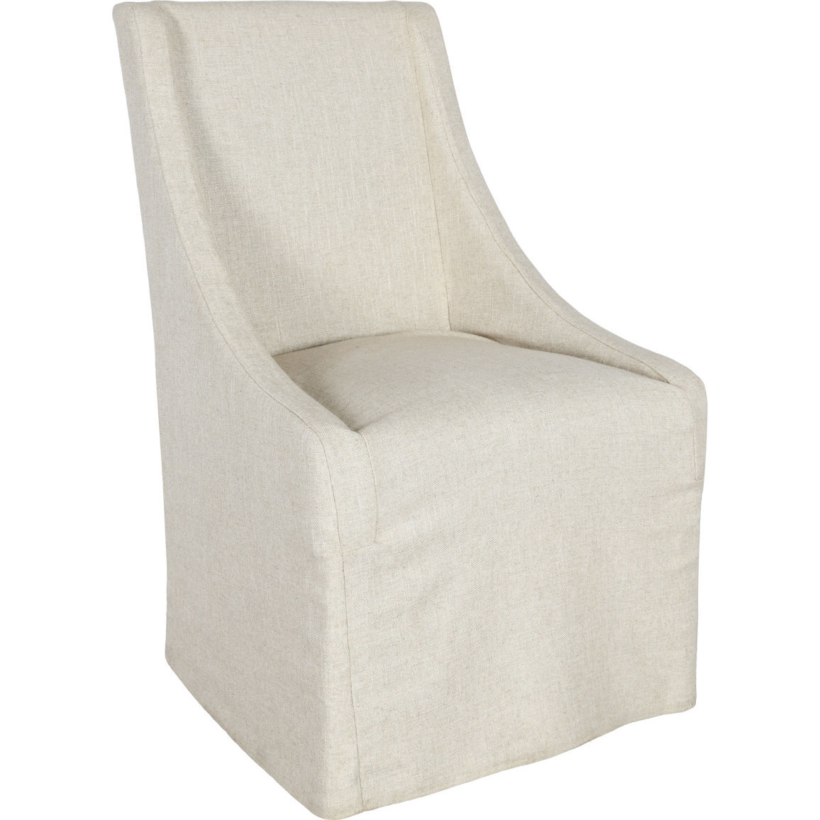 Pair of warwick fabric dining chairs hotsell