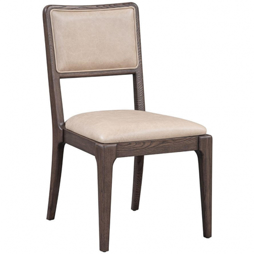 Gia Dining Chair in Ancient Taupe Upholstery & Ash Wood