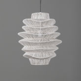 Shelly Medium Ceiling Pendant Light In White