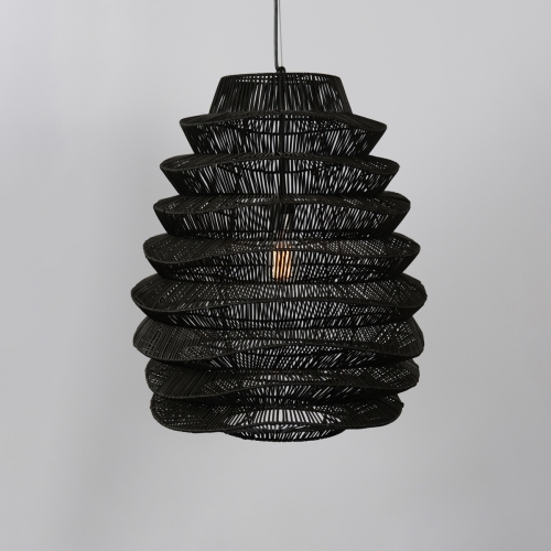 Shelly Large Ceiling Pendant Light In Black