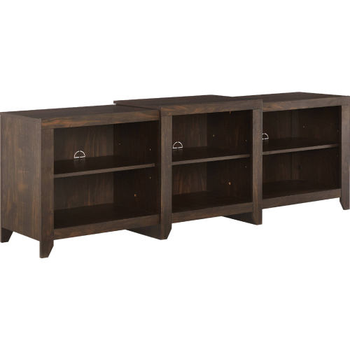 Ronin 69" Low Profile TV Stand in Dark Walnut Finish