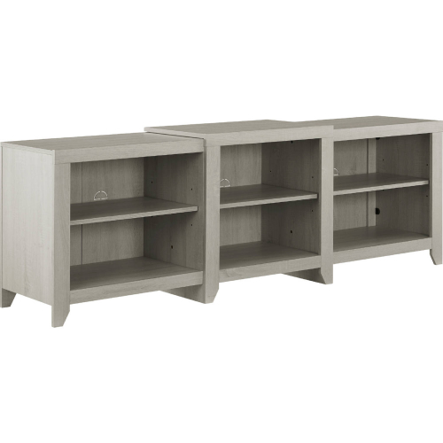 Ronin 69" Low Profile TV Stand in White Washed Finish