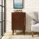 Everett Record Player Stand in Mahogany Finish
