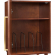 Everett Record Player Stand in Mahogany Finish