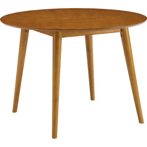 Landon 41" Round Dining Table in Acorn Finish