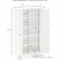 Seaside Accent Cabinet in Distressed Gray Finish