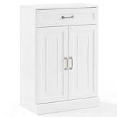 Stanton Storage Cabinet in White Finish