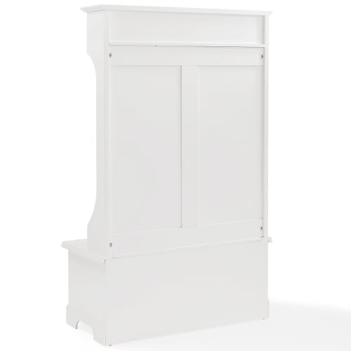 Campbell Hall Tree in White Finish