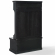Seaside Hall Tree in Distressed Black Finish