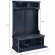 Seaside Hall Tree in Distressed Navy Blue Finish