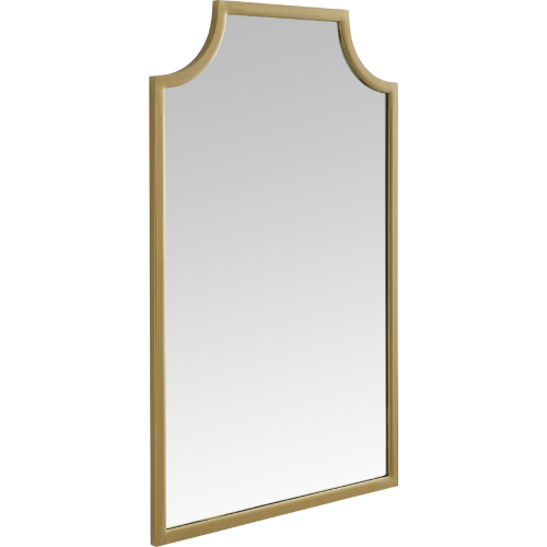 Aimee Mirror in Soft Gold Finish