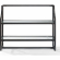 Aimee Wall Shelf in Oil Rubbed Bronze & Tempered Glass