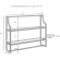 Aimee Wall Shelf in Oil Rubbed Bronze & Tempered Glass