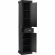 Seaside Tall Linen Cabinet in Distressed Black Finish