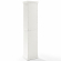 Seaside Tall Linen Cabinet in Distressed White Finish