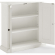 Seaside Wall Cabinet in Distressed White Finish