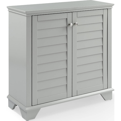 Lydia Storage Cabinet in Gray Finish