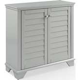 Lydia Storage Cabinet in Gray Finish