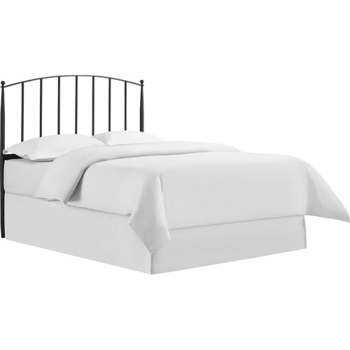 Whitney Full / Queen Headboard in Black Steel