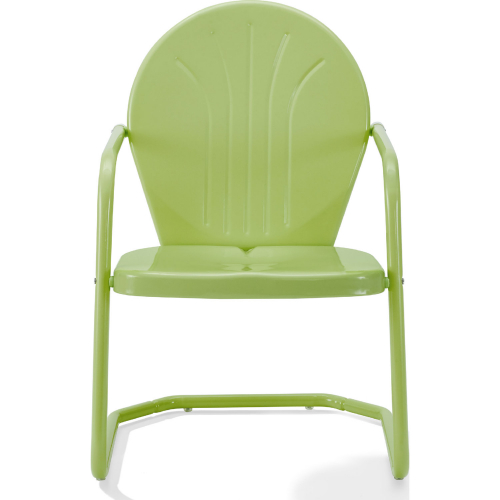 Griffith Outdoor Chair in Key Lime Metal