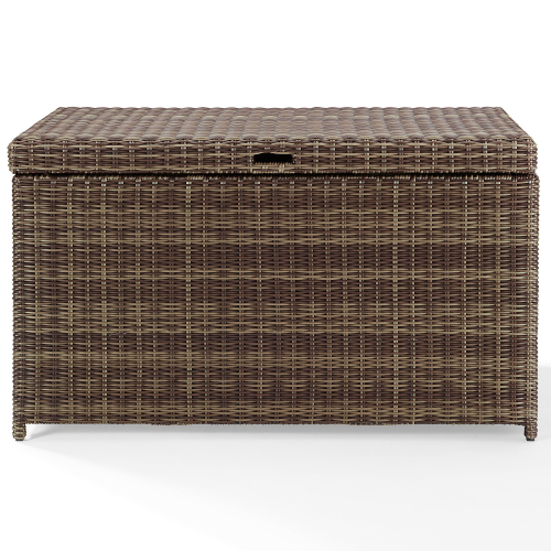 Bradenton Outdoor Storage Bin in Resin Wicker