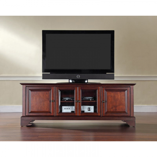 Lafayette 60" Low Profile TV Stand in Vintage Mahogany Finish