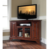 Lafayette 48" Corner TV Stand in Vintage Mahogany Finish