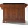 Lafayette Kitchen Island in Classic Cherry Finish with Solid Black Granite Top