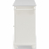 Cambridge Kitchen Island Cart in White Metal & White Granite Top