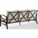 Kaplan Outdoor Sofa in Oil Rubbed Oil Rubbed Bronze & Oatmeal Cushions Fabric