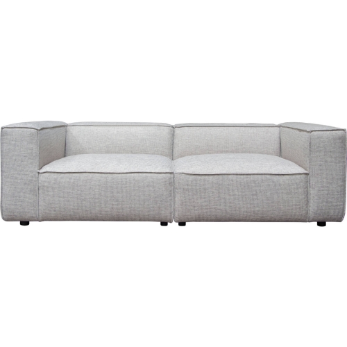 Vice 2 Piece Modular Sofa in Barley Fabric