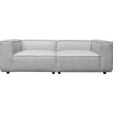 Vice 2 Piece Modular Sofa in Barley Fabric