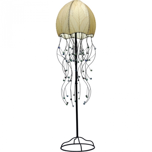 Jellyfish Series Floor Lamp in Natural