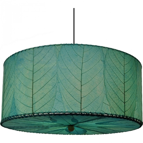 Hanging Drum Pendant Sea Blue