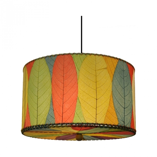 Hanging Drum Small Pendant Lamp in Multi