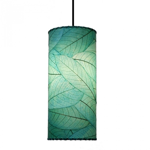 Cylinder Light Pendant in Sea Blue