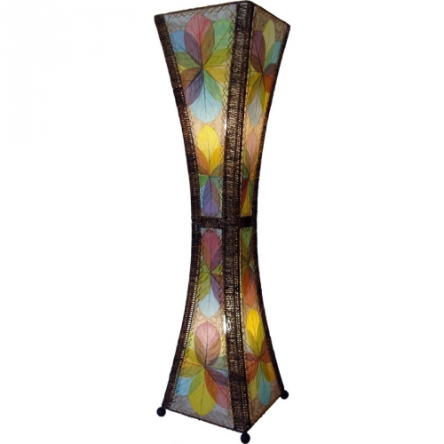 Hour Glass Large Floor Lamp in Multi