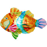 Fish Colorful 18" Wall Decor Clownfish