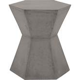 Bento End Table in Slate Grey Concrete