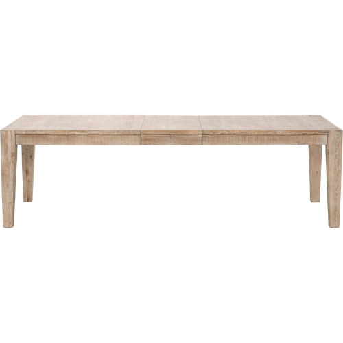 Canal 84" Extension Dining Table in Smoke Grey Pine & Gold 8039.SGRY-PNE/BGLD