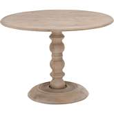 Chelsea 42" Round Dining Table in Gray Reclaimed Pine