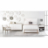Costa Dining Bench in Taupe & White Rope on Grey Mahogany 6848.WTA/NG