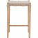 Costa Counter Stool in Taupe & White Rope on Grey Mahogany 6849CS.WTA/NG