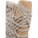 Costa Counter Stool in Gray Mahogany, Taupe & White 6849CSBK.WTA/PUM/NG