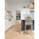 Costa Counter Stool in Gray Mahogany, Taupe & White 6849CSBK.WTA/PUM/NG