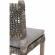 Costa Counter Stool in Gray Teak, Dove Gray Rope & Fabric 6849CSBK.DOV/DOV/GT